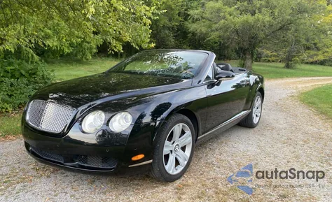 2007 Bentley Continental Gtc z USA, uszkodzony, nr VIN SCBDR33W97C045720